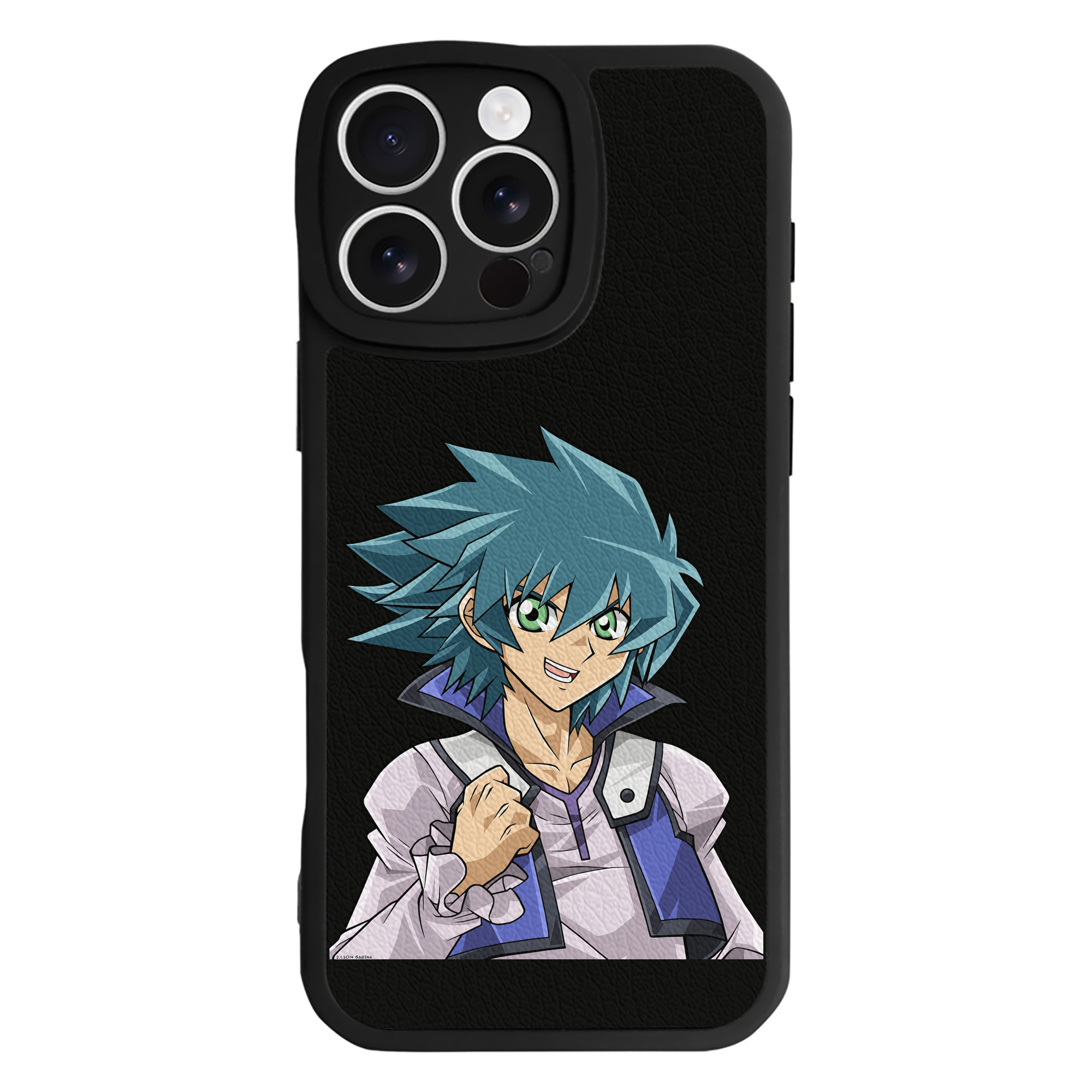（画像用） 遊☆戯☆王 Yu-Gi-Oh! 【iPhone 16シリーズ対応】シリコンスマホケース（レザー調） 材質：シリコン